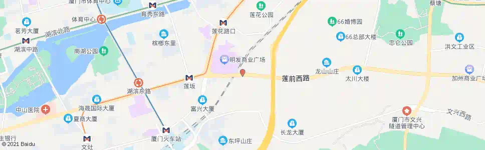 厦门莲前_公交站地图_厦门公交_妙搜公交查询2025