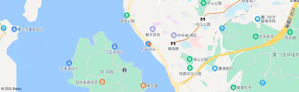 厦门厦门旅游集散中心_公交站地图_厦门公交_妙搜公交查询2025