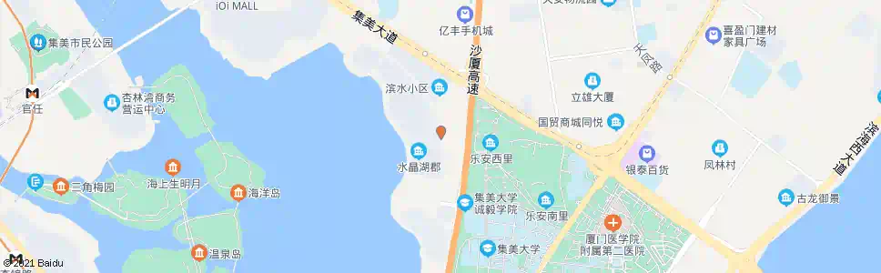 厦门滨水学校_公交站地图_厦门公交_妙搜公交查询2025