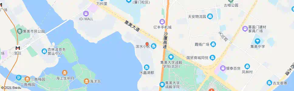 厦门滨水一里_公交站地图_厦门公交_妙搜公交查询2025