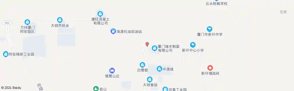 厦门上宅_公交站地图_厦门公交_妙搜公交查询2025