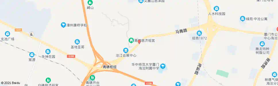 厦门慈济东宫_公交站地图_厦门公交_妙搜公交查询2025