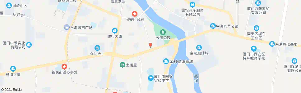 厦门同安海关_公交站地图_厦门公交_妙搜公交查询2025