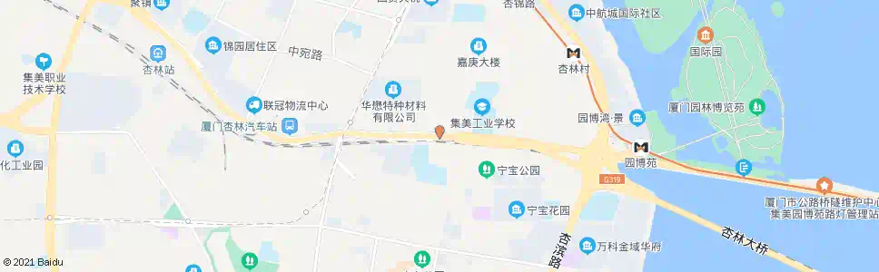 厦门内林_公交站地图_厦门公交_妙搜公交查询2025