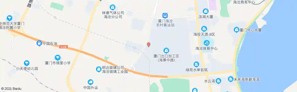 厦门海景路口_公交站地图_厦门公交_妙搜公交查询2025