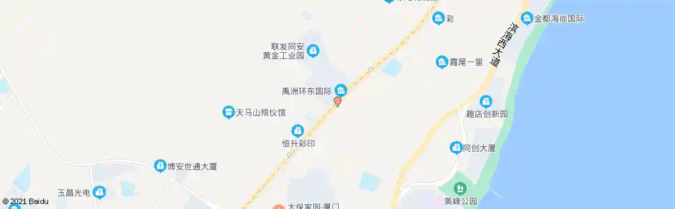 厦门禹州大学城_公交站地图_厦门公交_妙搜公交查询2025