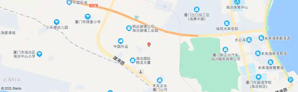 厦门自贸区海沧办事处_公交站地图_厦门公交_妙搜公交查询2025