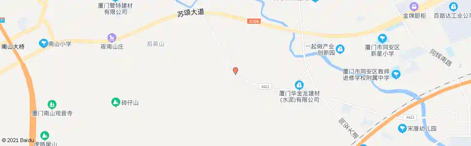 厦门九栈林_公交站地图_厦门公交_妙搜公交查询2025