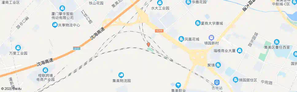 厦门前场社区_公交站地图_厦门公交_妙搜公交查询2025