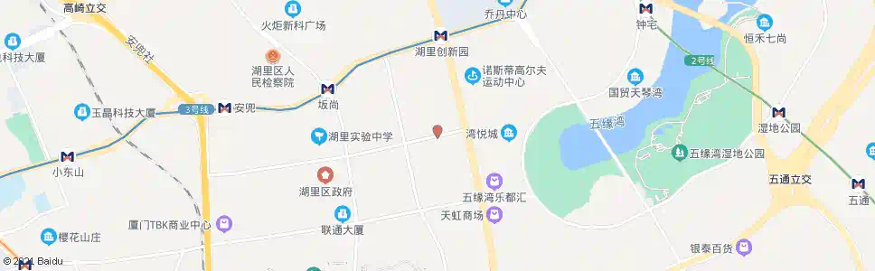 厦门枋湖路_公交站地图_厦门公交_妙搜公交查询2025