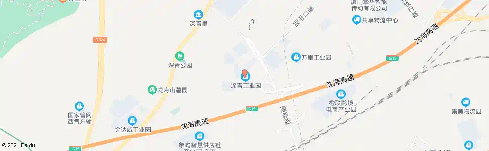 厦门后山头路_公交站地图_厦门公交_妙搜公交查询2025