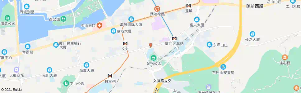 厦门金榜公园_公交站地图_厦门公交_妙搜公交查询2025