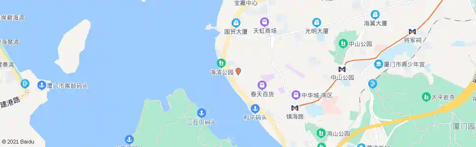 厦门大同路_公交站地图_厦门公交_妙搜公交查询2025