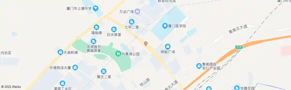 厦门灌口中学_公交站地图_厦门公交_妙搜公交查询2025