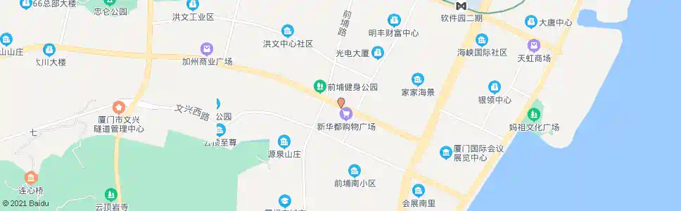厦门国贸新城_公交站地图_厦门公交_妙搜公交查询2025