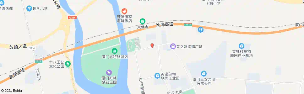 厦门火炬公寓_公交站地图_厦门公交_妙搜公交查询2025