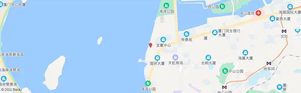厦门第一码头_公交站地图_厦门公交_妙搜公交查询2025