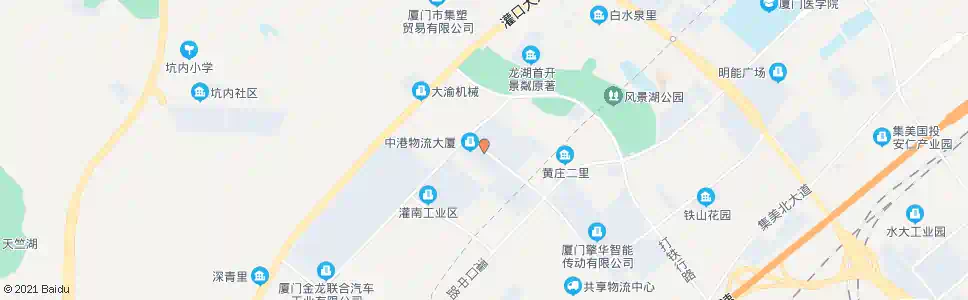 厦门乐活小镇_公交站地图_厦门公交_妙搜公交查询2025