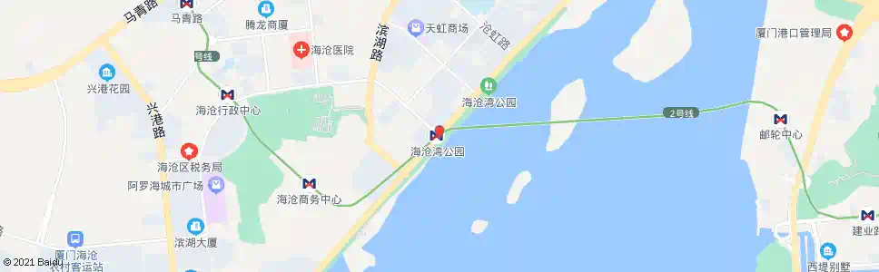 厦门海岸一号_公交站地图_厦门公交_妙搜公交查询2025