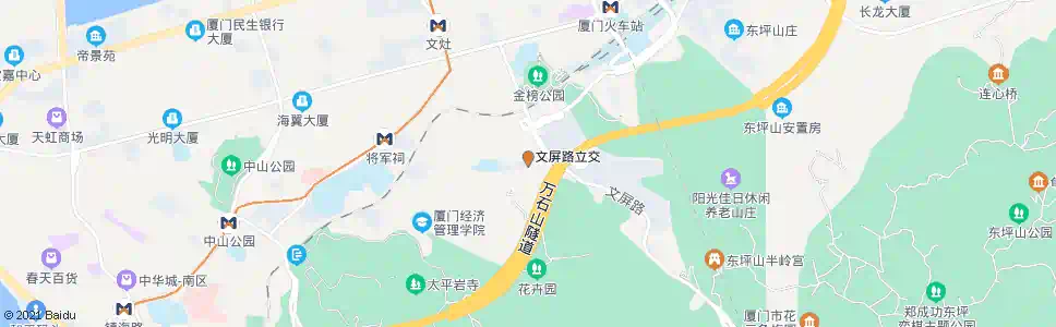 厦门万寿_公交站地图_厦门公交_妙搜公交查询2025