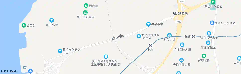 厦门宋洋_公交站地图_厦门公交_妙搜公交查询2025