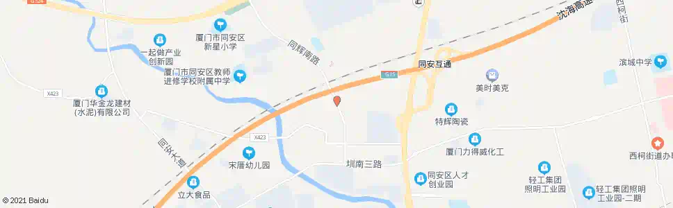 厦门圳南二路_公交站地图_厦门公交_妙搜公交查询2025