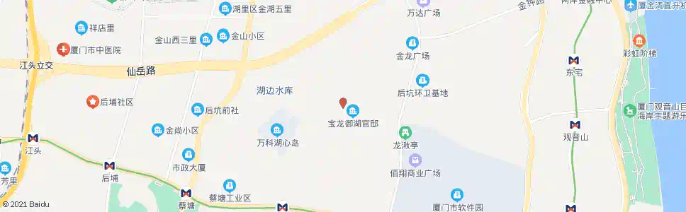 厦门上湖_公交站地图_厦门公交_妙搜公交查询2025