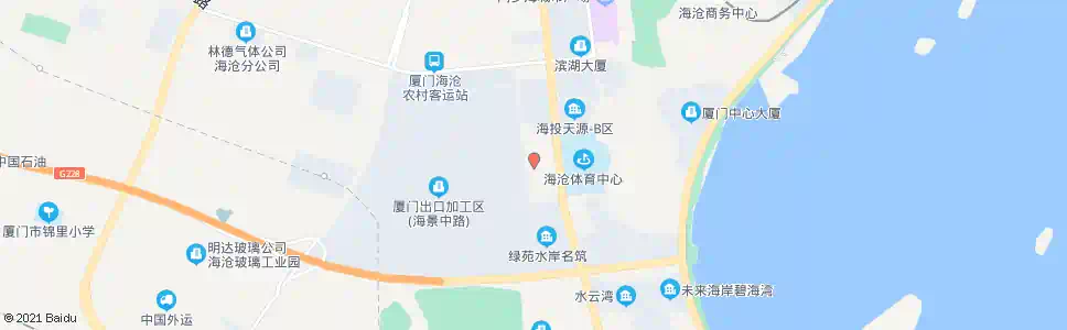 厦门海沧自贸园区大门_公交站地图_厦门公交_妙搜公交查询2025