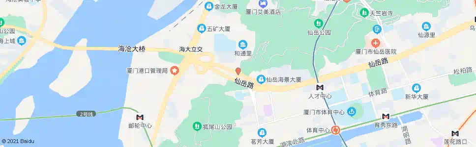 厦门和通路口_公交站地图_厦门公交_妙搜公交查询2025