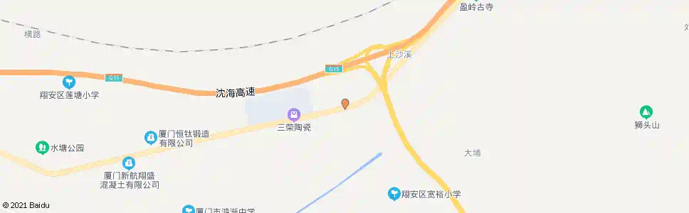 厦门沙溪_公交站地图_厦门公交_妙搜公交查询2025
