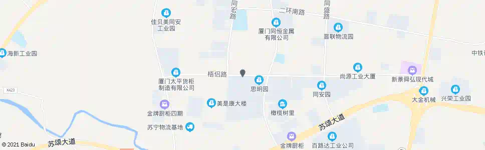 厦门工业集中区管委会_公交站地图_厦门公交_妙搜公交查询2025