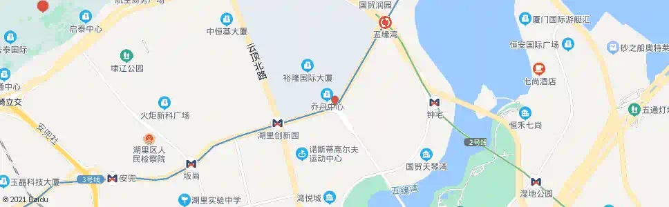厦门湖里高新技术园_公交站地图_厦门公交_妙搜公交查询2025