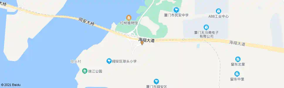 厦门后寮_公交站地图_厦门公交_妙搜公交查询2025
