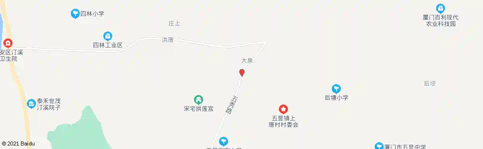 厦门上厝路口_公交站地图_厦门公交_妙搜公交查询2025