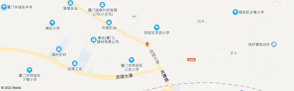 厦门三忠_公交站地图_厦门公交_妙搜公交查询2025