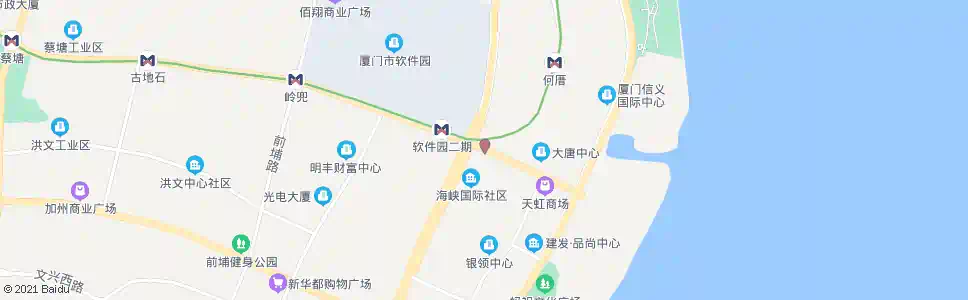 厦门吕岭路何厝_公交站地图_厦门公交_妙搜公交查询2025