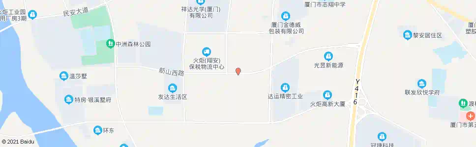 厦门友达_公交站地图_厦门公交_妙搜公交查询2025