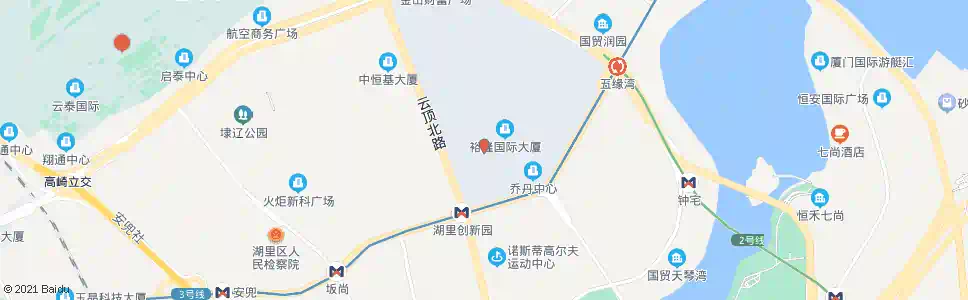 厦门岐山路口_公交站地图_厦门公交_妙搜公交查询2025