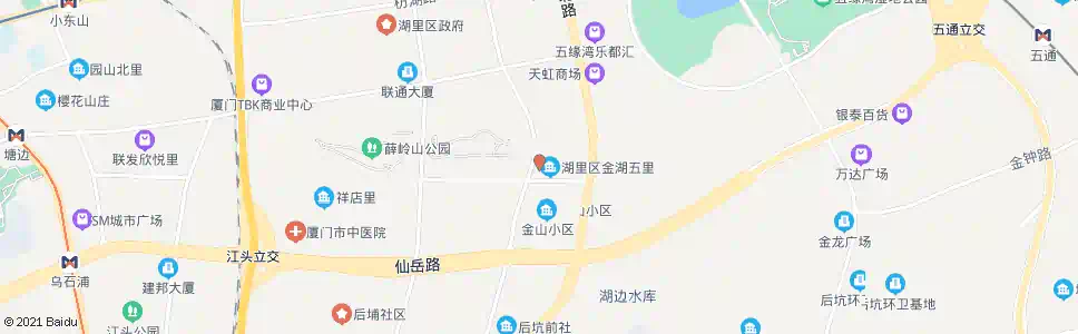 厦门幸福家园_公交站地图_厦门公交_妙搜公交查询2025