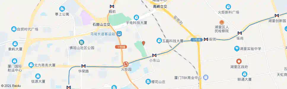 厦门新丰路_公交站地图_厦门公交_妙搜公交查询2025