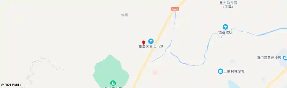 厦门田头_公交站地图_厦门公交_妙搜公交查询2025