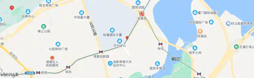 厦门新店钟宅_公交站地图_厦门公交_妙搜公交查询2025