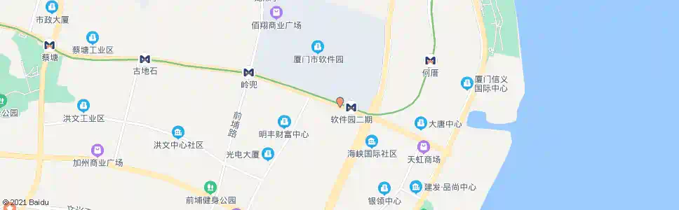 厦门香山海景苑_公交站地图_厦门公交_妙搜公交查询2025