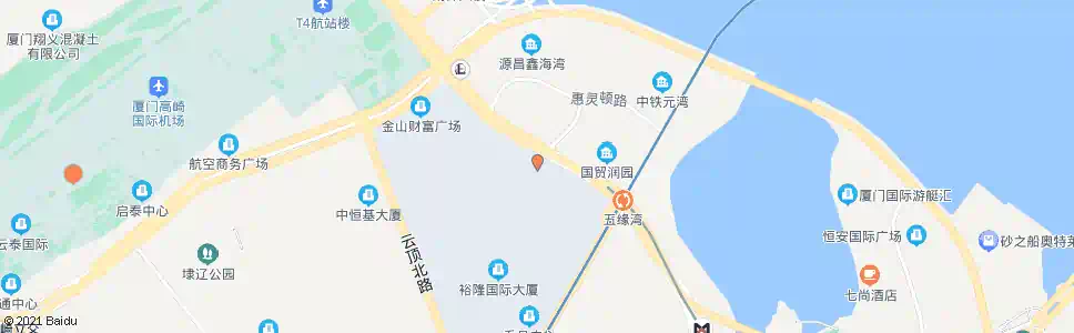 厦门禾山岭下_公交站地图_厦门公交_妙搜公交查询2025