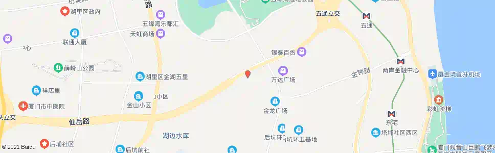 厦门金湫路_公交站地图_厦门公交_妙搜公交查询2025