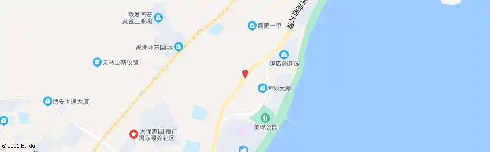 厦门美峰_公交站地图_厦门公交_妙搜公交查询2025
