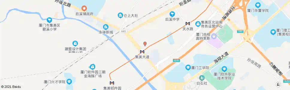 厦门碗头崎_公交站地图_厦门公交_妙搜公交查询2025