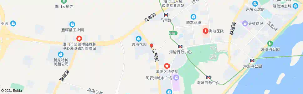 厦门兴港花园_公交站地图_厦门公交_妙搜公交查询2025