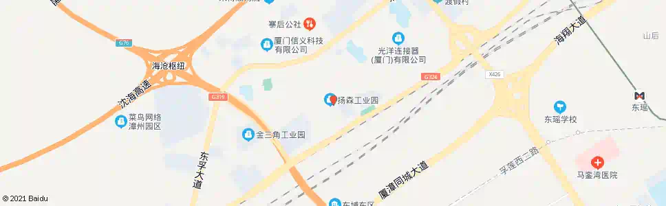 厦门东坂路口_公交站地图_厦门公交_妙搜公交查询2025