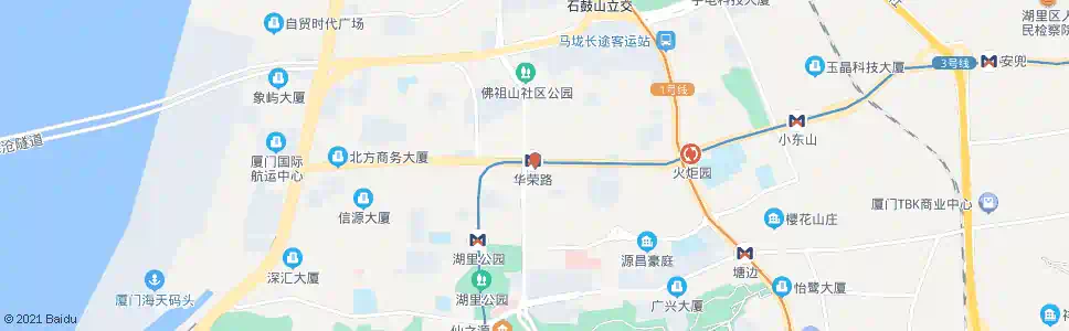 厦门华荣(2)_公交站地图_厦门公交_妙搜公交查询2025